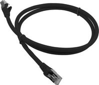 Патч-корд LanMaster вилка RJ-45, вилка RJ-45, кат.6A, LSZH, 10м, черный