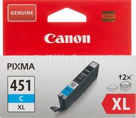 Картридж Canon CLI-451XLC, голубой