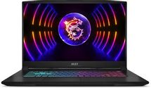 Ноутбук игровой MSI Katana 17 B13VEK-1621XRUY, 17.3", IPS, Intel Core i5 13420H, 8-ядерный, 8ГБ DDR5, 512ГБ SSD, NVIDIA GeForce RTX 4050 для ноутбуков - 6 ГБ, черный
