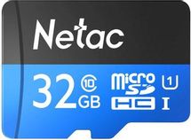 Карта памяти microSDHC UHS-I U1 NETAC P500 32 ГБ