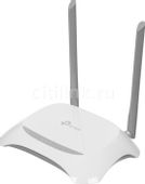 Wi-Fi роутер TP-LINK TL-WR840N,  Wi-Fi 4,  N300, 4 LAN,  белый