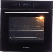 Духовой шкаф электрический SCANDILUX SLGB80P, 77л, черный