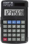 Калькулятор STAFF STF-899, черный