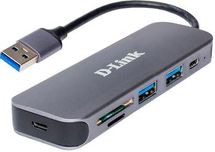 Хаб (разветвитель) D-Link DUB-1325/A1A, серый