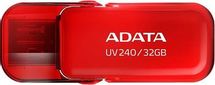 Флешка USB A-Data UV240 32ГБ, USB2.0, красный
