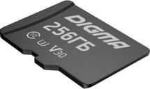 Карта памяти microSDXC UHS-I U3 Digma 256 ГБ