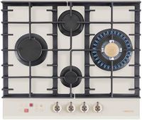 Газовая варочная панель HIBERG VM 6145 RY,  бежевый