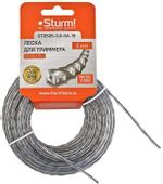Леска для садовых триммеров STURM! BGT3535-3.0-SA-15, 3мм, 15м