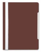 Папка-скоросшиватель Бюрократ -PS20BROWN, A4, пластик, коричневый
