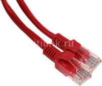 Патч-корд CABLEXPERT PP12-1M/R литой (molded), UTP, кат.5E, 1м, красный