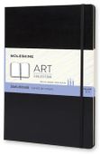 Блокнот Moleskine Art, A4, 96стр, твердая обложка, черный