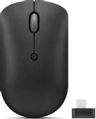 Мышь беспроводная Lenovo 400, USB-C, черный
