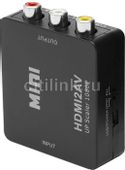 Адаптер аудио-видео PALMEXX 5-984B,  HDMI (f) -  3хRCA (f)