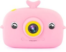 Цифровой компактный фотоаппарат Rekam iLook K430i,  детский, розовый