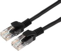Патч-корд CABLEXPERT PP10-15M/BK литой (molded), UTP, кат.5E, 15м, черный