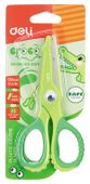 Ножницы Deli E6071 Croco детские, 134мм, сталь, ассорти, блистер