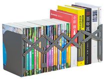 Подставка-ограничитель для книг Deli 78630D-GREY,  металл,  темно-серый