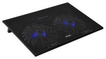 Подставка для ноутбука Digma D-NCP170-2, 17", 390х270х27 мм, 2хUSB, вентиляторы 2 х 150 мм, 600г, черный