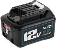 Батарея аккумуляторная для Makita TopON TOP-MAK-12-4.0-Li, 12.0В, 4.0Ач, Li-Ion