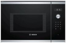 Встраиваемая микроволновая печь Bosch BFL554MS0, 25л, 900Вт, нержавеющая сталь