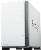 Сетевое хранилище NAS SYNOLOGY DS223J, 2-bay, настольный, RTD1619B