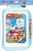 Доска магнитно-маркерная Deli Super Wings EH50002 синий 20.5x28.6см