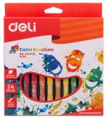 Пастель масляная Deli Color Emotion EC20120,  шестигранные,  24 цвета