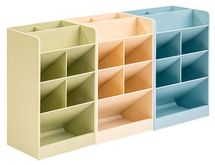 Органайзер настольный Deli 8939GREEN, 120х91х205, пластик, зеленый