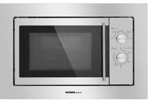 Встраиваемая микроволновая печь HOMSAIR MOB201S, 20л, 800Вт, нержавеющая сталь