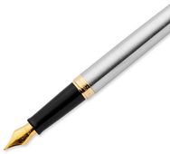 Ручка перьевая Waterman Hemisphere Steel GT коробка подарочная