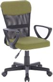 Кресло BRABIX Jet MG-315, сетка/ткань, до 100кг,  зеленый
