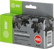 Картридж Cactus CS-PGI480XXLBK, черный пигментный