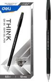 Упаковка наборов шариковых ручек Deli Think EQ8-BK чернила черный