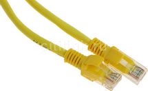 Патч-корд CABLEXPERT PP12-1.5M/Y литой (molded), UTP, кат.5E, 1.5м, желтый