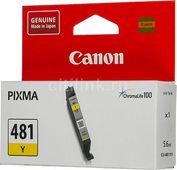 Картридж Canon CLI-481Y, желтый