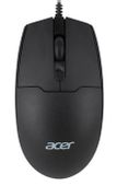 Мышь проводная Acer OMW126, USB, черный