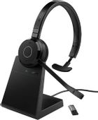 Гарнитура Jabra Evolve 65 TE, Bluetooth/USB, моно, черный