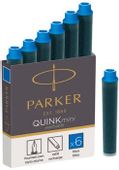 Картридж Parker Z17 Mini цвет чернил: синий, для ручек перьевых (6шт)
