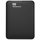 1ТБ Внешний диск HDD WD Elements Portable WDBUZG0010BBK-WESN, USB 3.0, черный