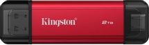 2ТБ Внешний диск SSD Kingston SPSD/2TB, USB 3.2 Gen 2, красный