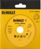 Алмазный диск DeWALT DT3714-QZ, 110мм, по керамике