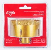 Коронка Elitech 1820.123300, универсальная, 83мм