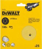 Круг шлифовальный 25 шт. DeWALT DT3136-QZ, 150мм, по дереву