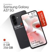 Смартфон Samsung Galaxy A37 5G 8/256Gb, 2 nano SIM, черный