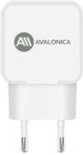 Сетевое зарядное устройство AVALONICA AVA-WCH-008, белый