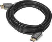 Кабель аудио-видео Buro V1.4, DisplayPort (m) - DisplayPort (m), ver 1.4, 3м