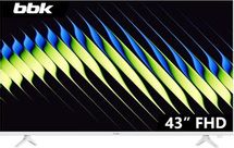 43" Телевизор BBK 43LEM-1053/FTS2C (W) FULL HD, белый