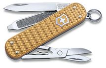 Складной нож Victorinox Classic Precious Alox, функций: 5, 58мм, золотистый