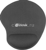 Коврик для мыши Oklick OK-RG0550-GR (S) серый, ткань, 220х195х20мм
