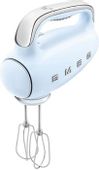 Миксер SMEG HMF01PBEU, голубой и серебристый